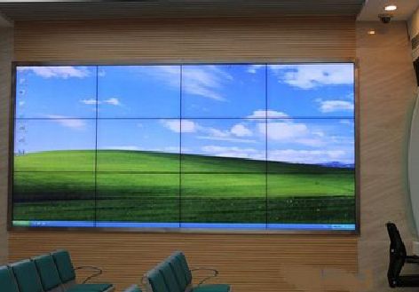 宾阳液晶拼接屏的另类用法。